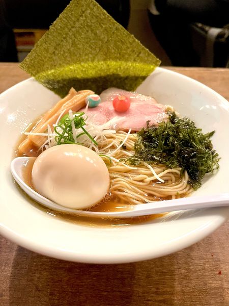 「【月一限定】柚子醤油ラーメン」@串キングの写真