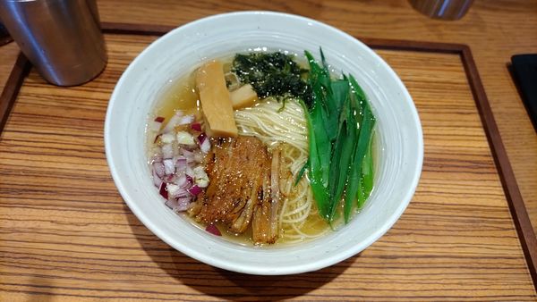 「笠岡style塩いりこ」@麺酒一照庵 晴天櫓の写真