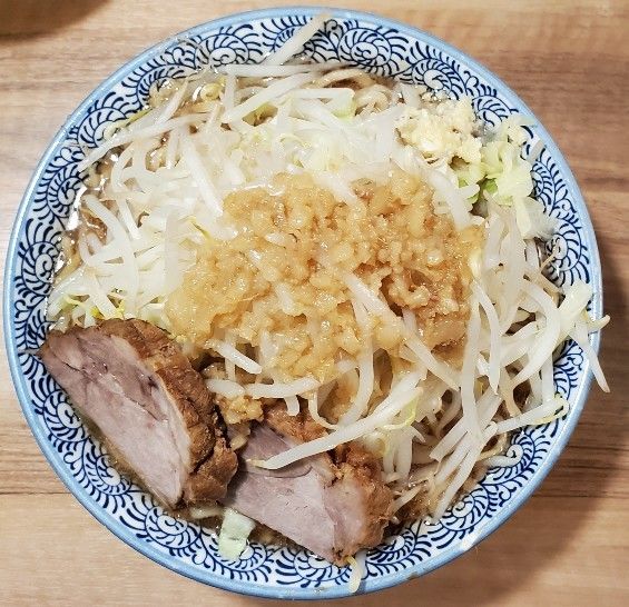 「ラーメン並250g」@松木田田の写真