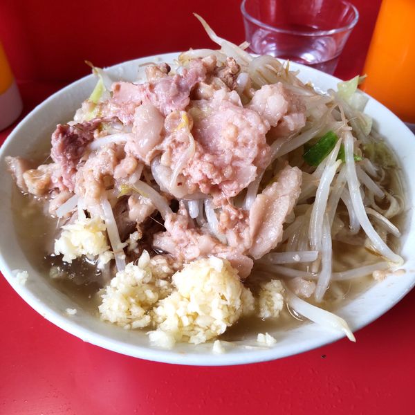 「小ラーメン（￥600）」@ラーメン二郎 三田本店の写真