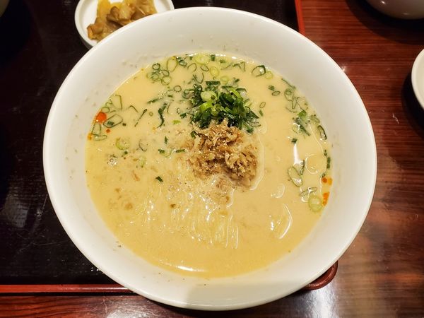 「ゴマラーメンセット」@海皇 大阪堂島店の写真