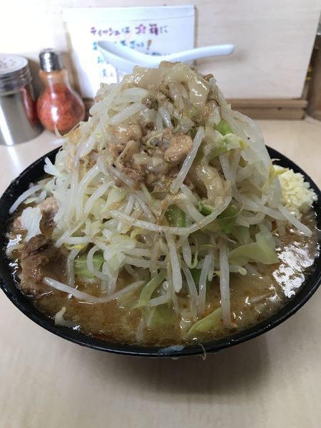 「みそラーメン豚増し」@ラーメン二郎 京成大久保店の写真