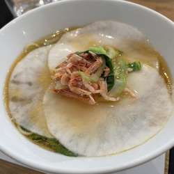 千枚かぶらと桜海老のらーめん