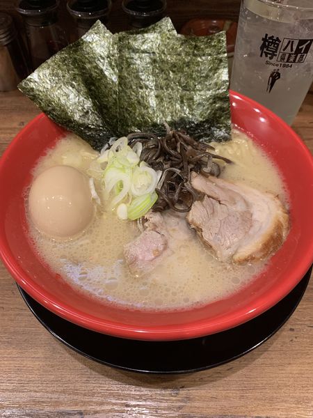 「特製鶏豚骨白」@鶏・豚骨らーめん 水沢の写真