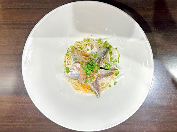 「★いわしそば🍜¥500」@寿製麺 よしかわ 西台駅前店の写真