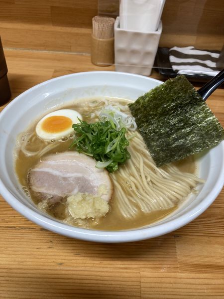 「らーめん・大盛り・ニンニク（１０００円）」@いっぽしの写真