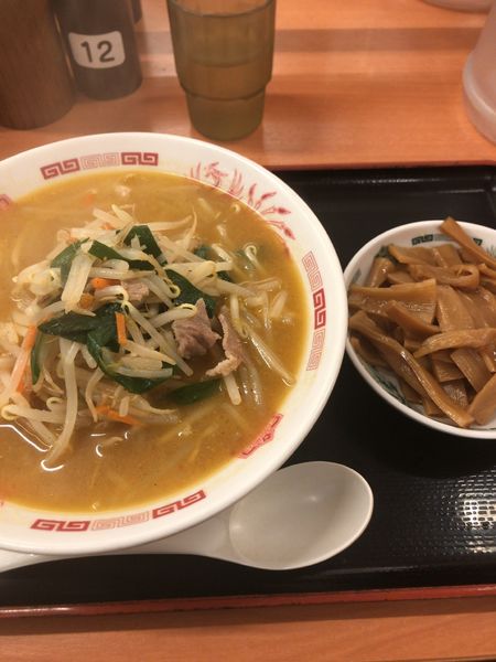 「味噌ラーメン」@熱烈中華食堂 日高屋 イーサイト上尾店の写真