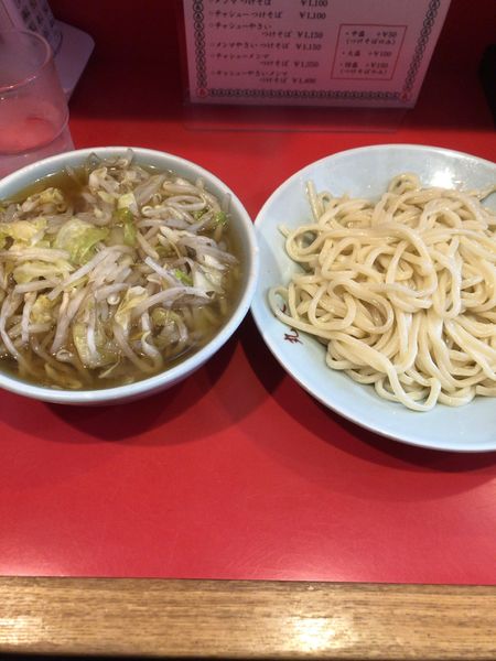 「やさいつけそば」@丸長 目白店の写真