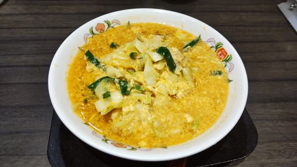 「辛玉ラーメン」@餃子の王将 近鉄奈良駅前店の写真