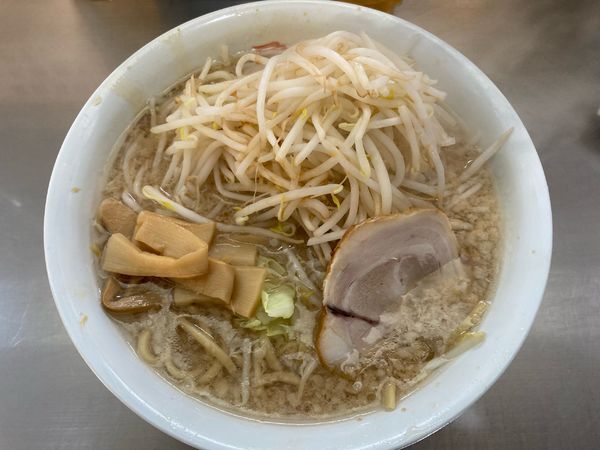 「モヤシラーメン(麺硬)　1100円」@ホープ軒 千駄ヶ谷本店の写真