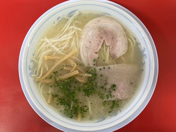 「ラーメン+焼のり」@南京ラーメン 黒門の写真