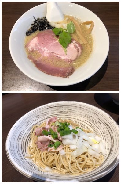 「濃厚牡蠣そば+和え玉」@寿製麺よしかわ 坂戸店の写真
