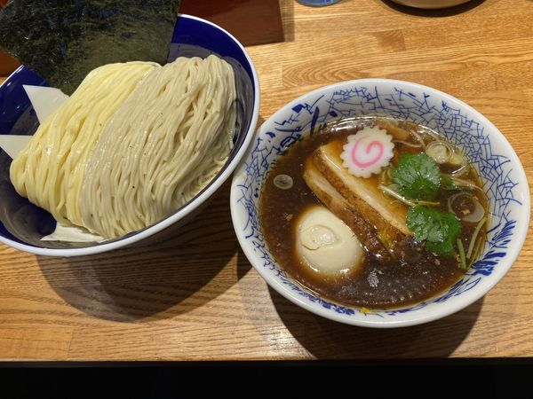 「特製清湯つけそば大盛り」@つけそば 神田勝本の写真