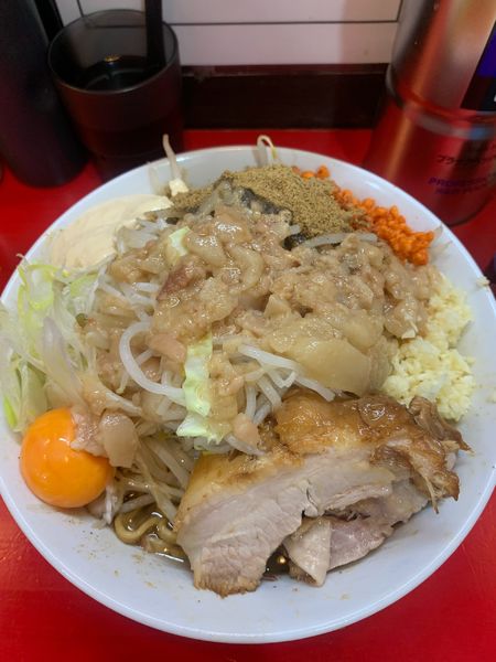 「まぜそば」@鷹の目 大宮店の写真