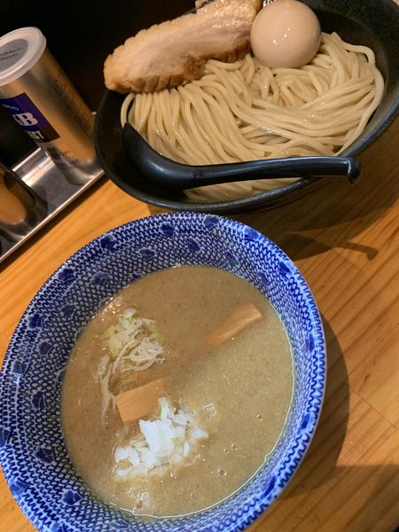 「つけ麺中盛り 味玉」@自家製麺TANGOの写真