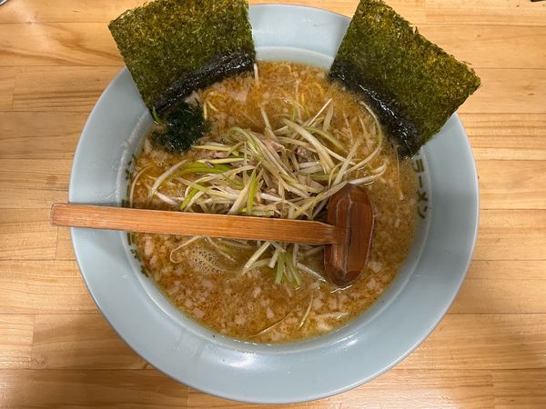 「ネギ七味お酢ラーメン」@ラーメンショップ 椿 松伏店の写真