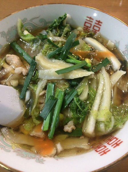 「刀削麺」@手打ちラーメン 千福の写真