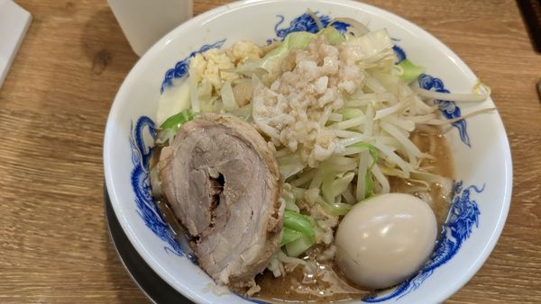 「ラーメン　味玉」@ジャンクガレッジ 北浦和店の写真