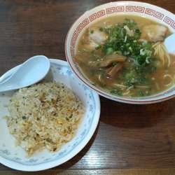 中華そば+やきめし（小）