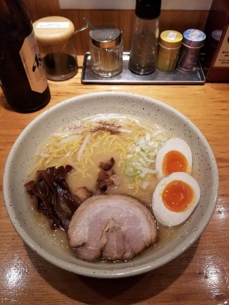 「味玉味噌ラーメン」@つじ田 味噌の章 飯田橋店の写真