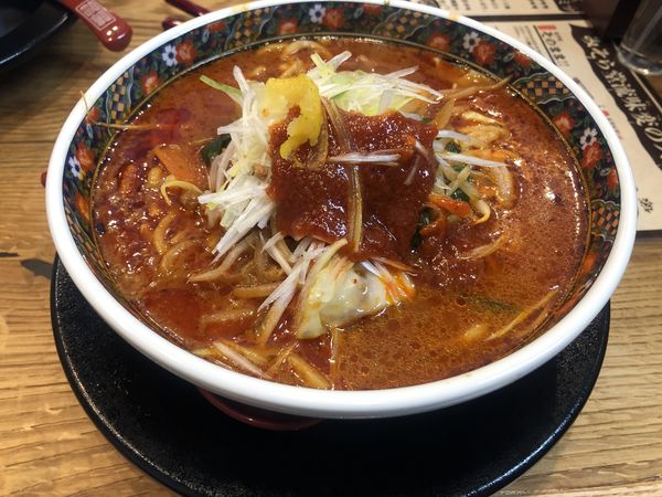 「旨辛味噌ラーメン」@純米味噌らーめん みそら堂 おもちゃのまち店の写真