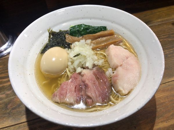 「味玉煮干＋チャーシューご飯」@ラーメン屋ジョンの写真