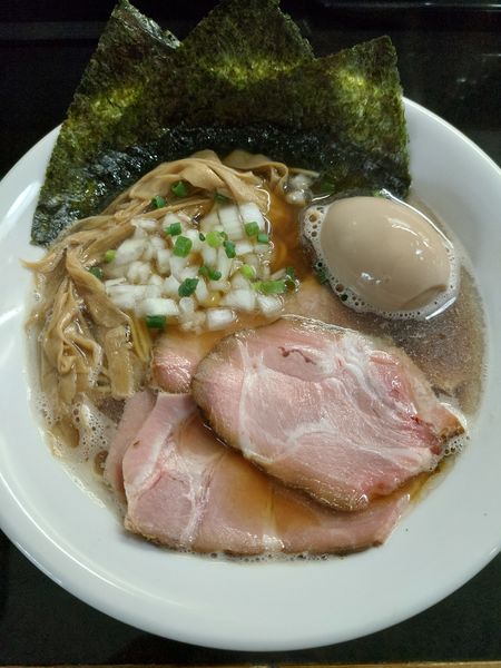 「特製そば＋和え玉醤油」@麺処 晴の写真