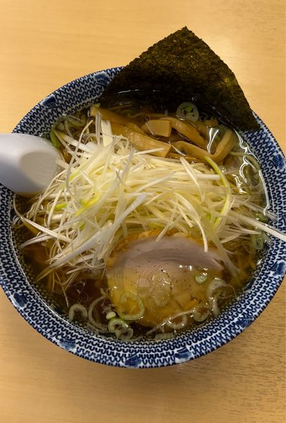 「醤油ねぎらーめん」@麺家 大勝軒の写真