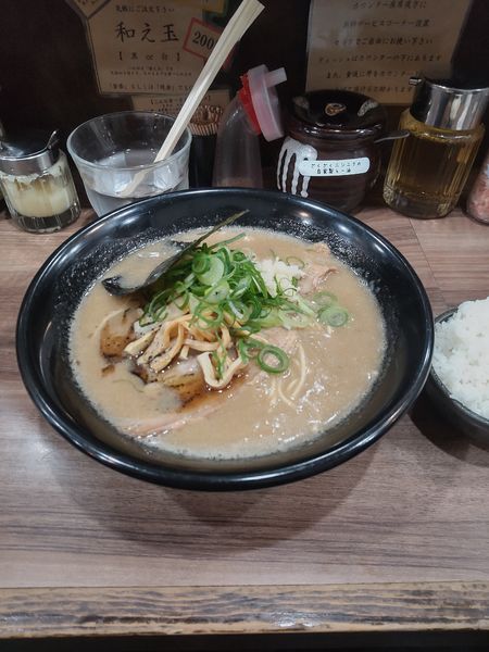 「こってりラーメン850円」@特製ラーメンはせがわの写真