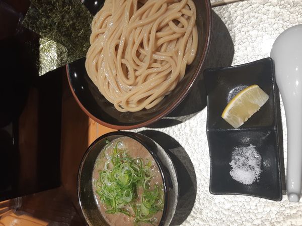 「つけ蕎麦　ねぎ増し」@中華蕎麦 ひら井の写真