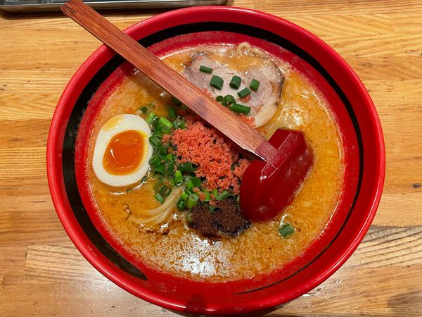 「えびみそ（あじわい・太麺）」@えびそば一幻 新千歳空港店の写真