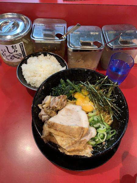 「油そば」@家系ラーメン 王道 神道家の写真