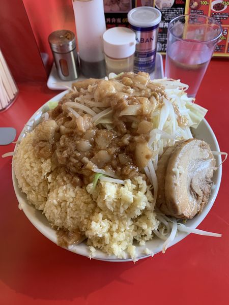 「極太麺（大）」@ボディブローの写真