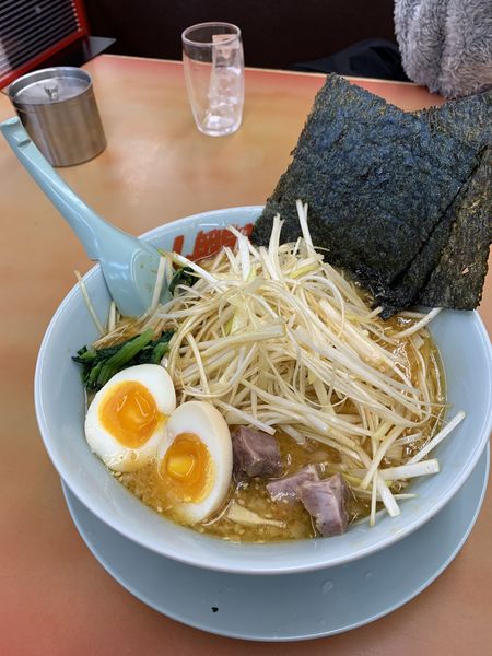 「特製ネギ味噌」@ラーメン山岡家 野田店の写真