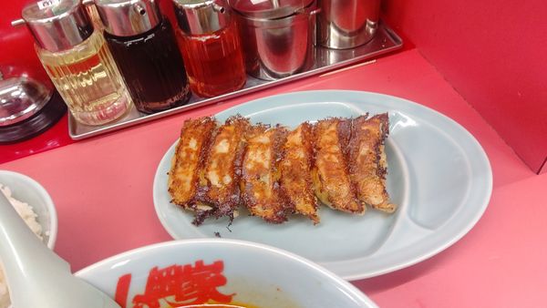 「お友達クーポンの餃子」@ラーメン山岡家 八千代店の写真