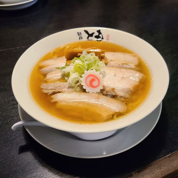 「手打ち中華+大盛」@麺伝 ともの写真