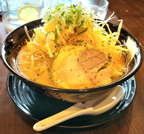 「辛ネギ味噌ラーショ+大盛」@元祖つくば餃子工房 龍神家の写真