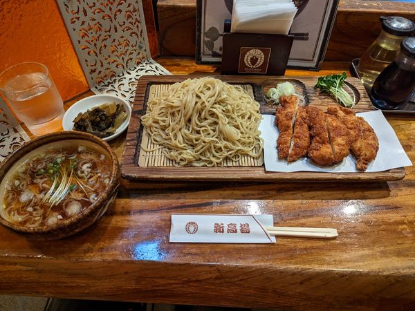 「こうようつけ麺中盛」@新高揚の写真