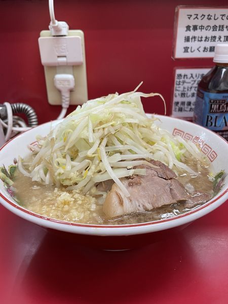 「小ラーメン（にんにく）¥830」@ラーメン二郎 京急川崎店の写真