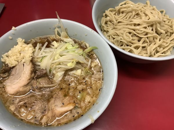 「[限定]つけ麺」@ラーメン二郎 中山駅前店の写真