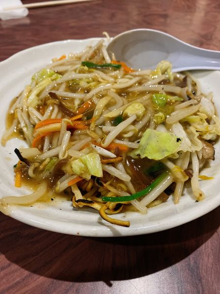 「あんかけ麺」@桃華園の写真