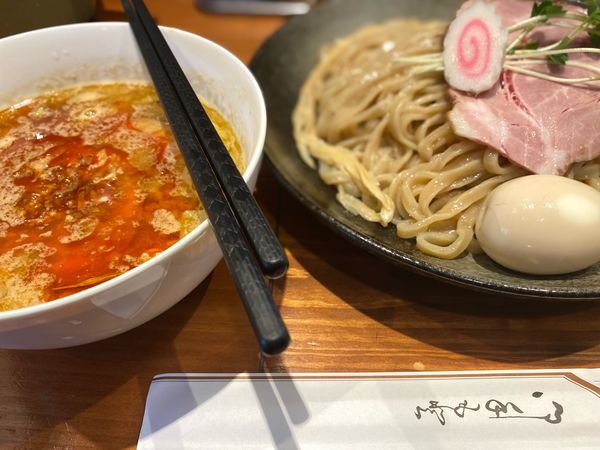 「限定背脂味噌つけ麺」@麺屋 真心の写真