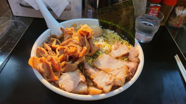 「背脂生姜ラーメン 醤油 12月22日」@一条流がんこ総本家分家四谷荒木町の写真