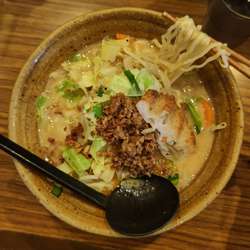 九州麦味噌野菜らーめん(1000円)