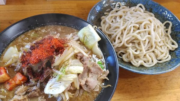 「【限定】つけ麺勘助 ￥1200」@麺屋信玄の写真