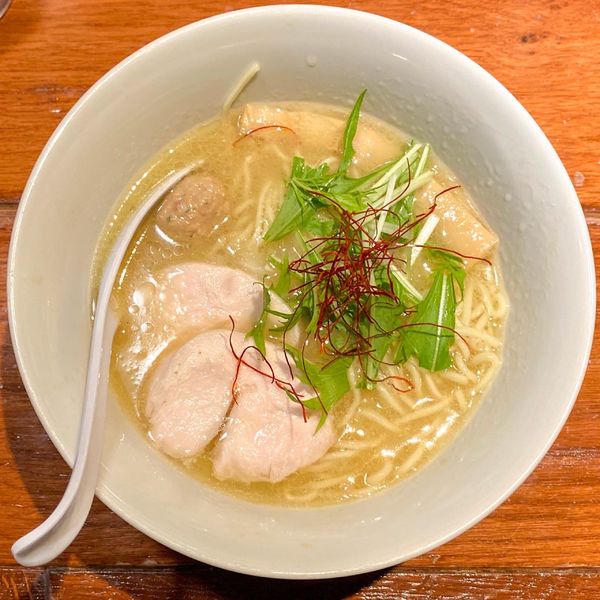 「濃厚鶏白湯そば ¥830」@鶏そば みた葉の写真