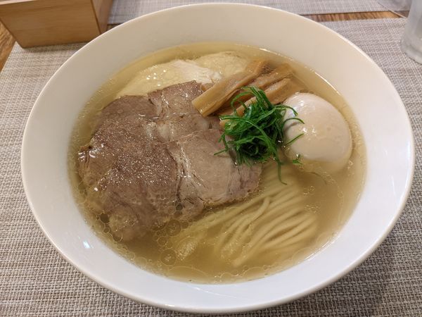 「特製ご恩らぁめん（塩）」@らぁめん ご恩の写真