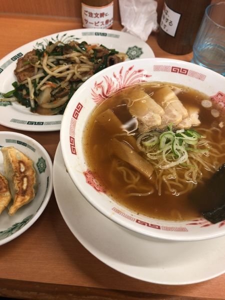 「中華そば」@熱烈中華食堂 日高屋 イーサイト上尾店の写真