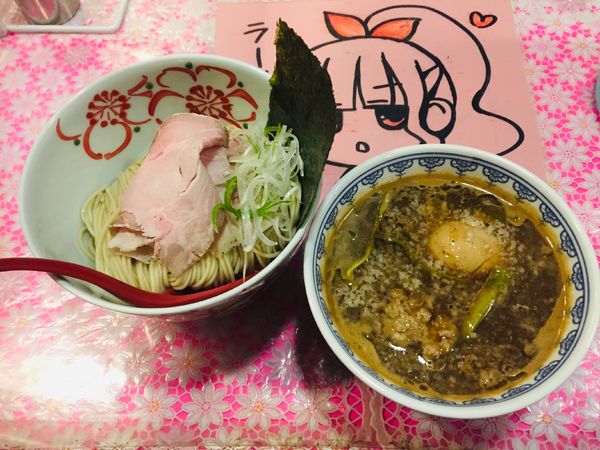 「【夜遊び限定】特製スパイシーつけ麺【1300円】」@らーめん凛々の写真