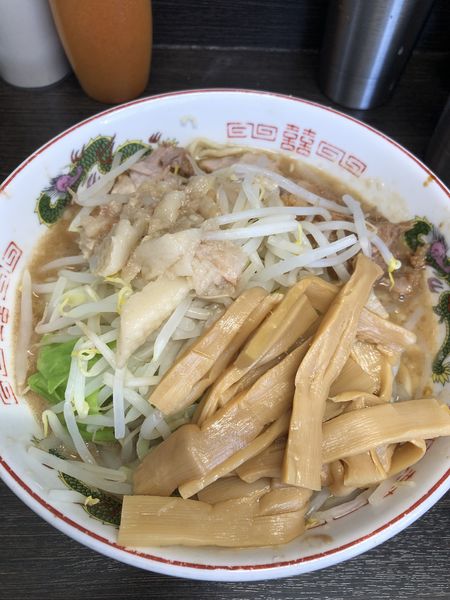 「ラーメン(麺半分)」@ラーメン二郎 川越店の写真